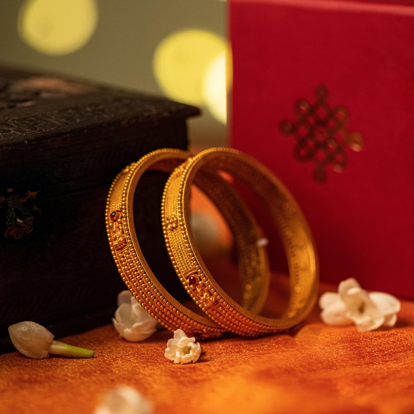 Antique Gold Bangles