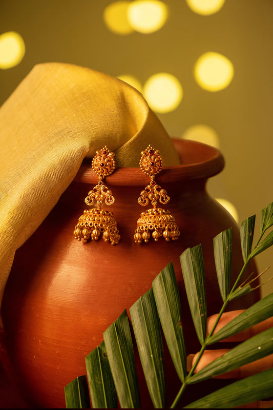 Antique Gold Earrings