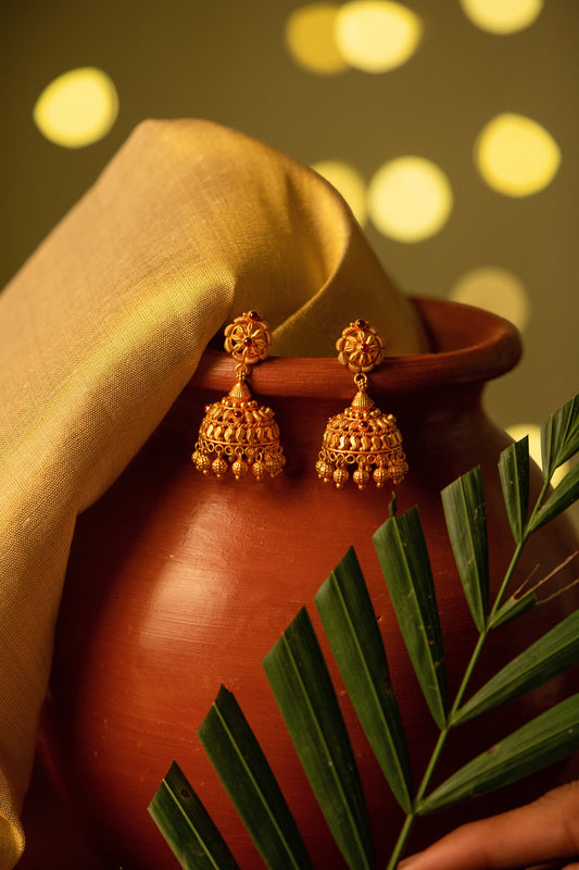 Antique Gold Earrings