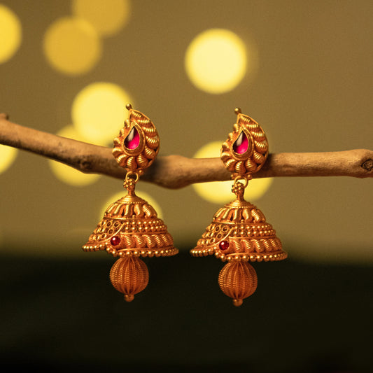 Antique Gold Earrings