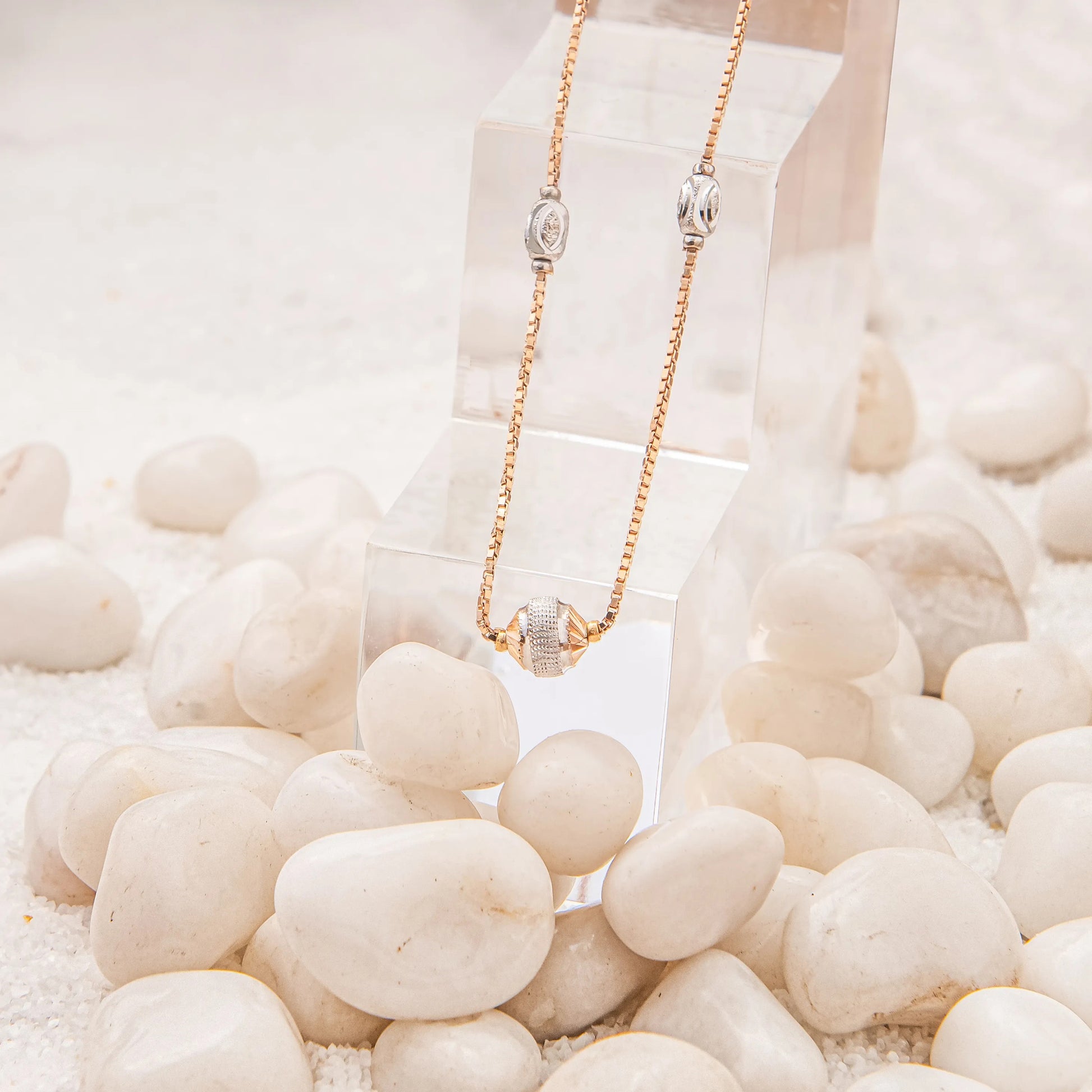 Western-necklace-party wear- rose gold- modern- casual-college 003