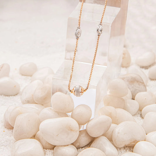 Western-necklace-party wear- rose gold- modern- casual-college 003